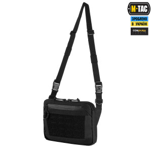 M-TAC СУМКА ADMIN BAG ELITE С ЛИПУЧКОЙ BLACK