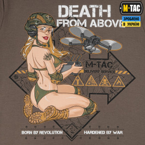 M-TAC ФУТБОЛКА DELIVERY SERVICE DARK OLIVE
