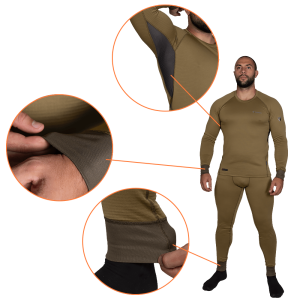 CAMO-TEC ТЕРМОБІЛИЗНА POLARHEAT QUADRO STRETCH 3.0 TAN 7295