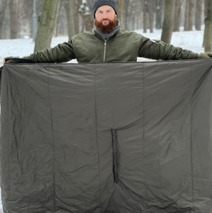 BERLOGA СПАЛЬНИК ПОНЧО FELON ARMY OLIVE 27311