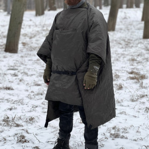 BERLOGA СПАЛЬНИК ПОНЧО FELON ARMY OLIVE 27311
