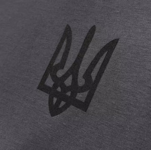 P1G-TAC ФУТБОЛКА С ПРИНТОМ ТРИЗУБ LOGO GRAPHITE UA281-29891-GT-TRL