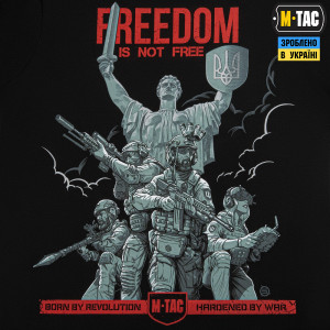 M-TAC ФУТБОЛКА FREEDOM BLACK