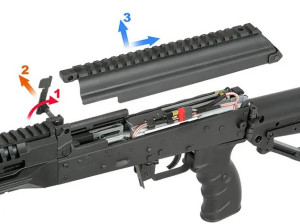 ARCTURUS АВТОМАТ АК-12 MOSFET BLACK AT-AK12-ME