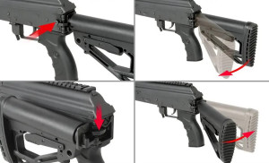 ARCTURUS АВТОМАТ АК-12 MOSFET BLACK AT-AK12-ME