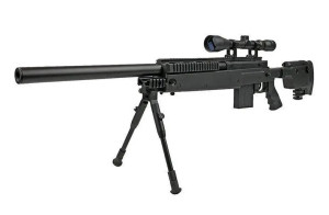 WELL СНАЙПЕРСЬКА ГВИНТІВКА MB4406D BLACK WEL-03-006021