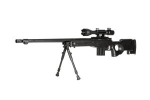 WELL СНАЙПЕРСЬКА ГВИНТІВКА L96 MB4402D BLACK HS1119