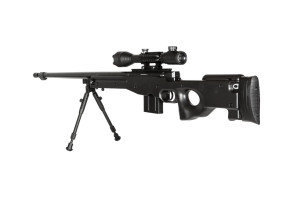 WELL СНАЙПЕРСЬКА ГВИНТІВКА L96 MB4402D BLACK HS1119