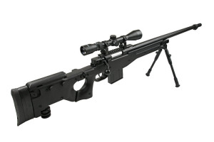 WELL СНАЙПЕРСКАЯ ВИНТОВКА L96 MB4403D BLACK HS0451