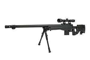 WELL СНАЙПЕРСКАЯ ВИНТОВКА L96 MB4403D BLACK HS0451