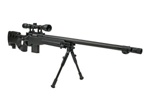 WELL СНАЙПЕРСКАЯ ВИНТОВКА L96 MB4403D BLACK HS0451