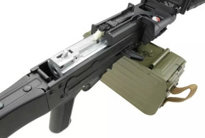 A&K ПУЛЕМЁТ PKM MACHINEGUN BLACK 13068