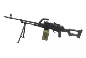 A&K ПУЛЕМЁТ PKM MACHINEGUN BLACK 13068