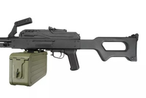 A&K ПУЛЕМЁТ PKM MACHINEGUN BLACK 13068