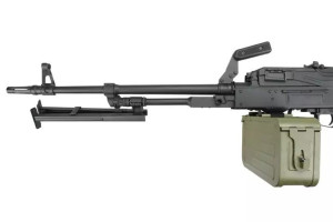 A&K ПУЛЕМЁТ PKM MACHINEGUN BLACK 13068