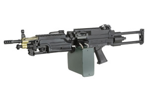 A&K ПУЛЕМЁТ FN M249 MK PARA BLACK HS1406
