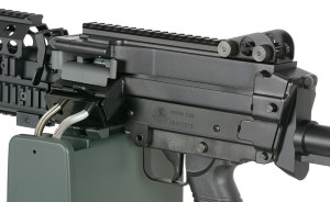 A&K КУЛЕМЕТ H.M.G. M249 MK46 MOD 0 SOCOM BLACK HS2517