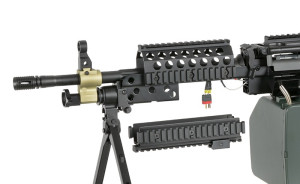 A&K КУЛЕМЕТ H.M.G. M249 MK46 MOD 0 SOCOM BLACK HS2517