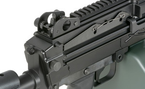 A&K КУЛЕМЕТ H.M.G. M249 MK46 MOD 0 SOCOM BLACK HS2517