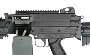 A&K КУЛЕМЕТ H.M.G. M249 MK46 MOD 0 SOCOM BLACK HS2517