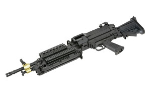 A&K КУЛЕМЕТ H.M.G. M249 MK46 MOD 0 SOCOM BLACK HS2517
