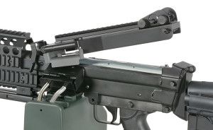 A&K КУЛЕМЕТ H.M.G. M249 MK46 MOD 0 SOCOM BLACK HS2517