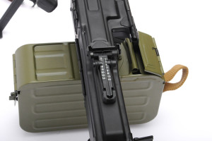 A&K СТРАЙКБОЛЬНИЙ КУЛЕМЕТ ПКМ ДЕРЕВО BLACK HS0799