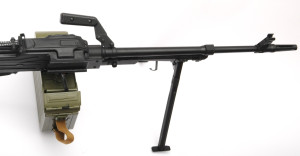 A&K СТРАЙКБОЛЬНИЙ КУЛЕМЕТ ПКМ ДЕРЕВО BLACK HS0799