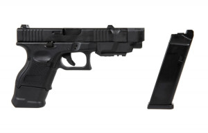D-BOYS ПИСТОЛЕТ GLOCK 26 ADVANCED GREEN GAS BLACK 29833