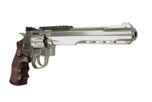 UMAREX РЕВОЛЬВЕР RUGER SUPERHAWK 8 CO2 SILVER 15456