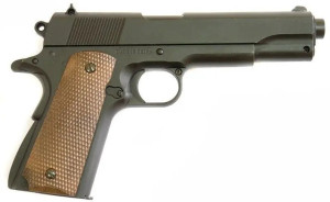 WELL ПІСТОЛЕТ M1911A1 FULL METAL BLACK WEL-03-000197
