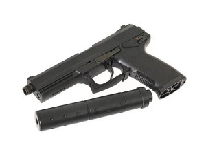 STTI ПІСТОЛЕТ MK23 NON-BLOWBACK HEAVY WEIGHT GAS BLACK GGH-0302