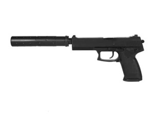 STTI ПІСТОЛЕТ MK23 NON-BLOWBACK HEAVY WEIGHT GAS BLACK GGH-0302