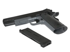 ARMY ARMAMENT ПИСТОЛЕТ UNBOXING GREY BLACK R28(TG-2) HS0349