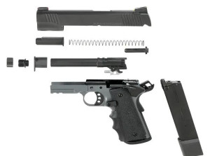 ARMY ARMAMENT ПИСТОЛЕТ COLT DARKSTORM BLACK R32-1