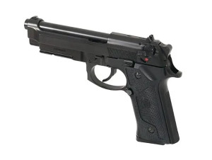 KJW ПІСТОЛЕТ BERETTA M9 VERTEC FULL METAL GREENGAS BLACK GGB-0304TM(010348)