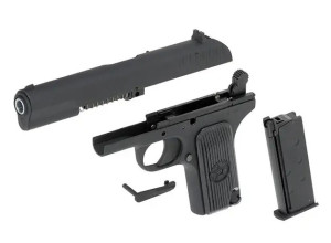 SRC ПІСТОЛЕТ SR-33 ТТ BLOWBACK BLACK GB-0711