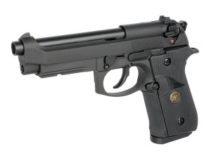 WE ПИСТОЛЕТ BERETTA M9 MARINE CO2 BLACK FULL METAL BLACK HS2532