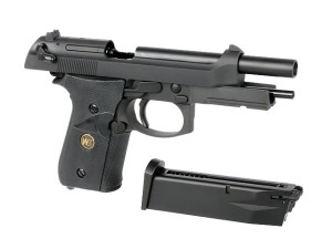 WE ПИСТОЛЕТ BERETTA M9 MARINE CO2 BLACK FULL METAL BLACK HS2532