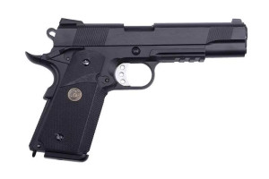 WE ПІСТОЛЕТ SOCOM MEU FULL METAL BLACK HS2495