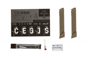 SPECNA ARMS ПИСТОЛЕТ ПУЛЕМЁТ SA-X02 EDGE 2.0 HALF TAN BLACK 30554