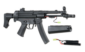CYMA ПІСТОЛЕТ-КУЛЕМЕТ MP5 CM.041J BLUE LIMITED EDITION BLACK HS2226