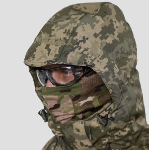 UATAC КУРТКА ЗИМОВА ТАКТИЧНА RIPSTOP CLIMASHIELD APEX PIXEL MM14 3623