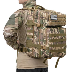 TAILOR РЮКЗАК ТАКТИЧЕСКИЙ MOLLE 45L MULTICAM BL066-49