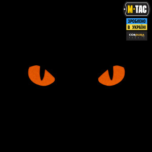 M-TAC НАШИВКА CAT EYES LASER CUT BLACK/RED/GID