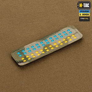 M-TAC НАШИВКА ФЛАГ УКРАИНЫ 25Х80 LASER CUT MULTICAM/YELLOW/BLUE/GID