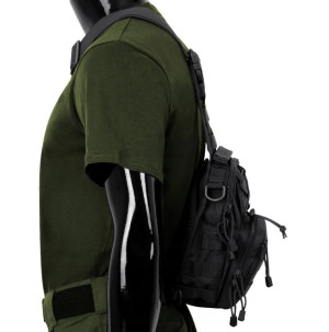 MFH РЮКЗАК ОДНОЛЯМОЧНЫЙ SHOULDER BAG BLACK 30700A