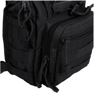 MFH РЮКЗАК ОДНОЛЯМОЧНЫЙ SHOULDER BAG BLACK 30700A