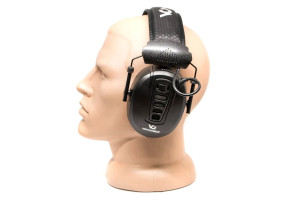 VENTURE GEAR АКТИВНЫЕ НАУШНИКИ CLANDESTINE NRR 24DB BLACK VG-EMUF-PME10
