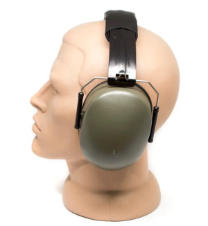 PYRAMEX АКТИВНЫЕ НАУШНИКИ PM3022 OLIVE PM-3022-GRN